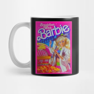 Y2k aesthetics breakfast Barbie dance Mug